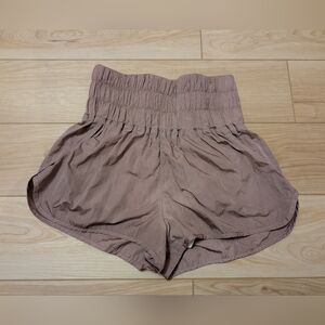 FP Movement By Free People The Way Home Shorts, 2" Mauve High Rise, Size Medium